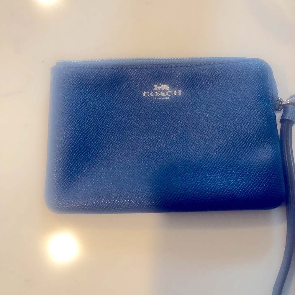 Small coach wristlet